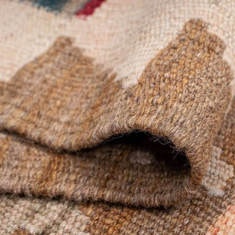 Runner Kelim Carpet - Splash - 396 x 69 cm - flerfärgad