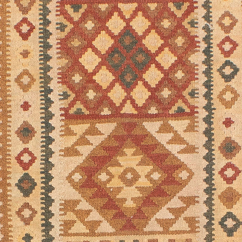 Runner Kelim Carpet - Splash - 371 x 88 cm - flerfärgad