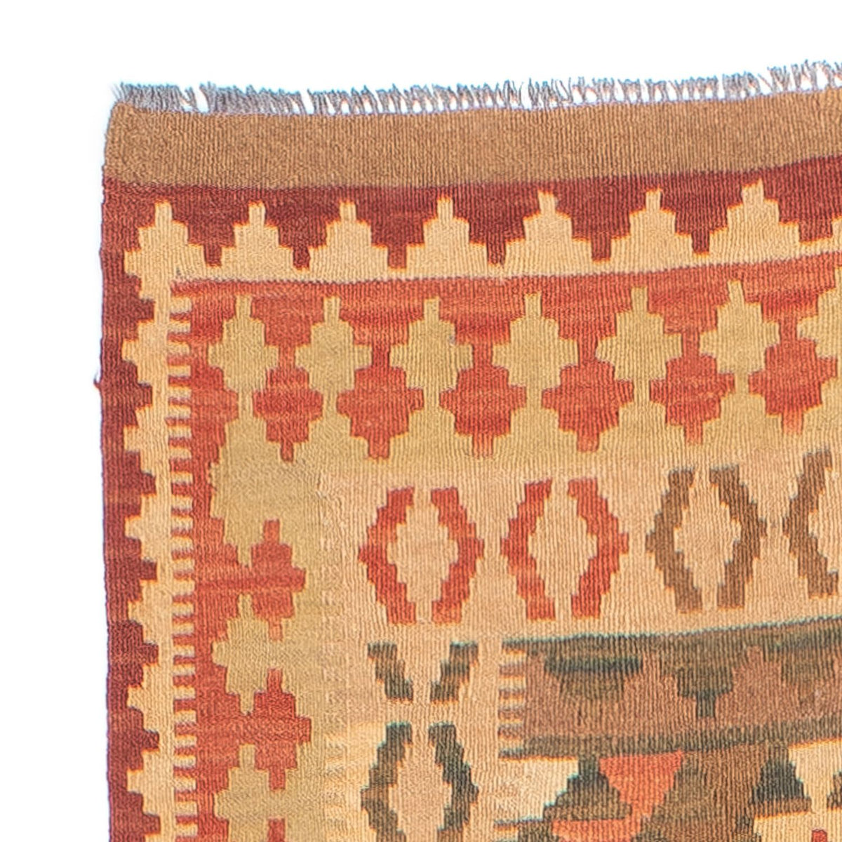 Runner Kelim Carpet - Splash - 314 x 86 cm - flerfärgad