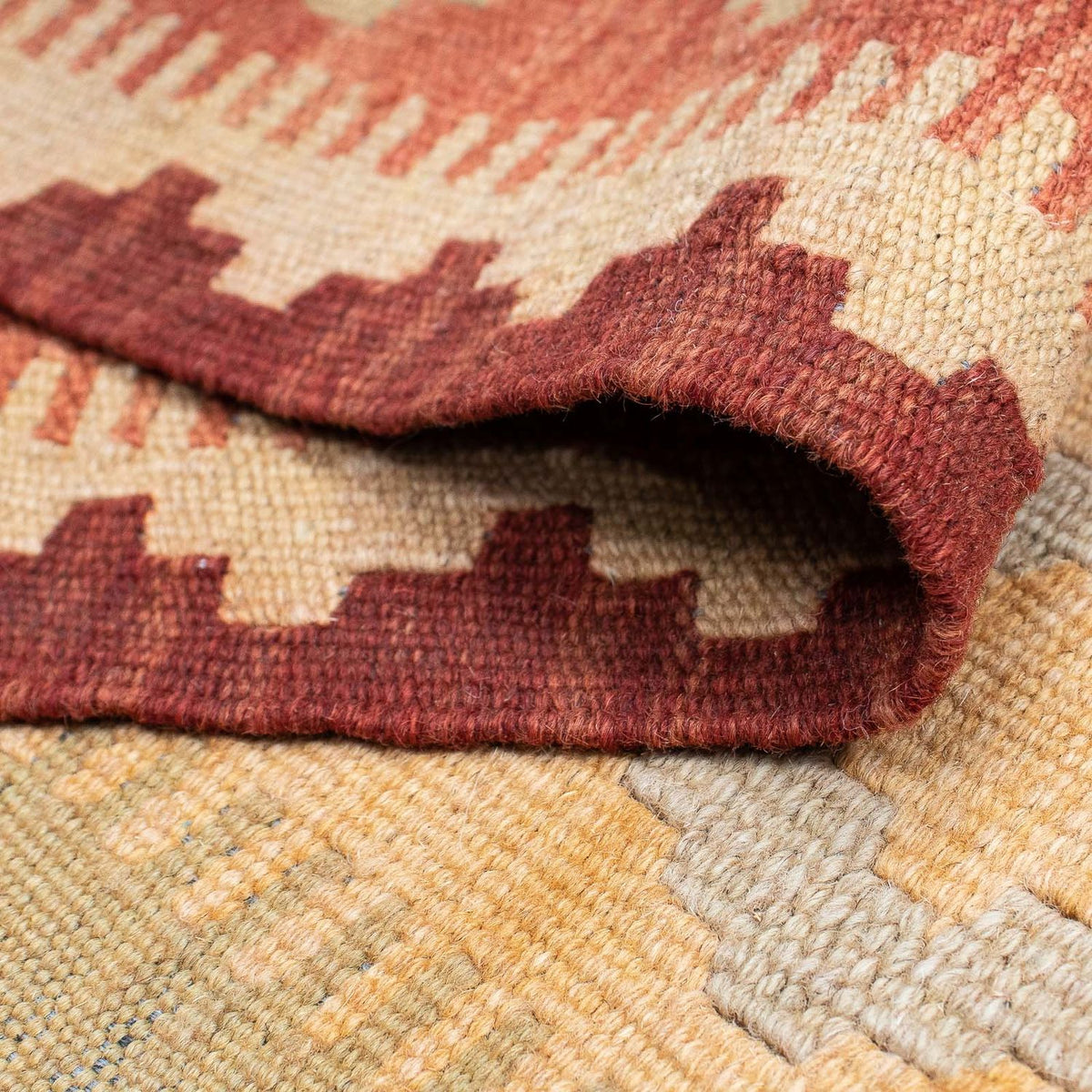 Runner Kelim Carpet - Splash - 314 x 86 cm - flerfärgad