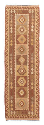 Runner Kelim Carpet - Splash - 284 x 79 cm - flerfärgad