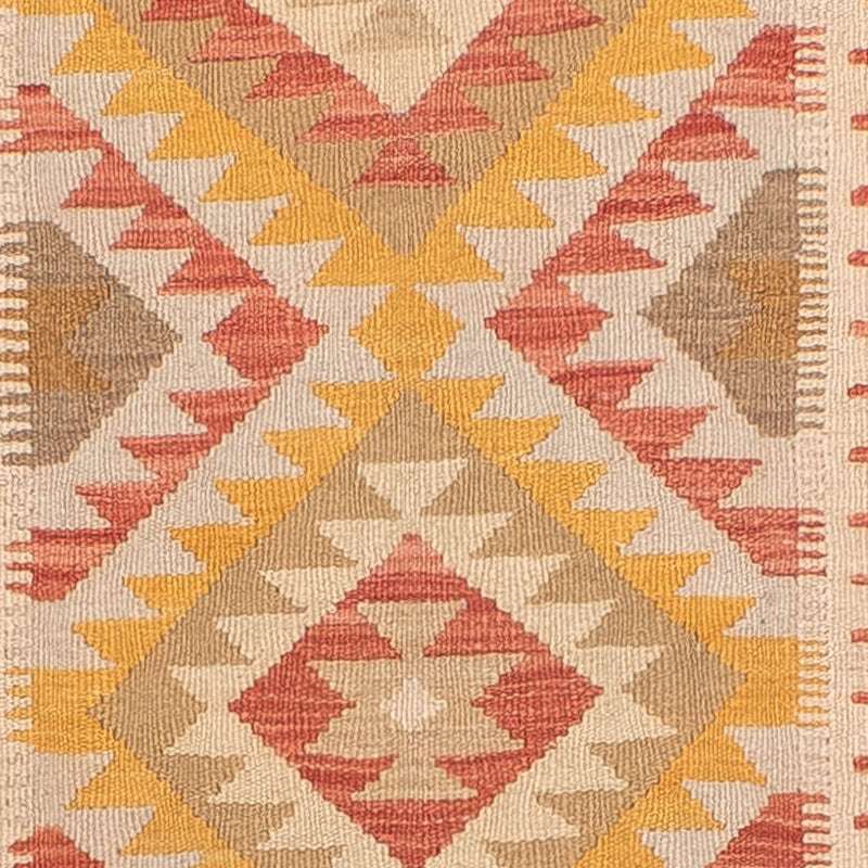 Runner Kelim Carpet - Splash - 298 x 80 cm - flerfärgad