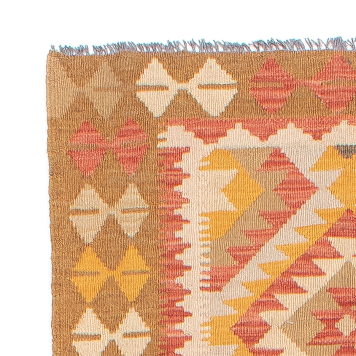 Runner Kelim Carpet - Splash - 298 x 80 cm - flerfärgad