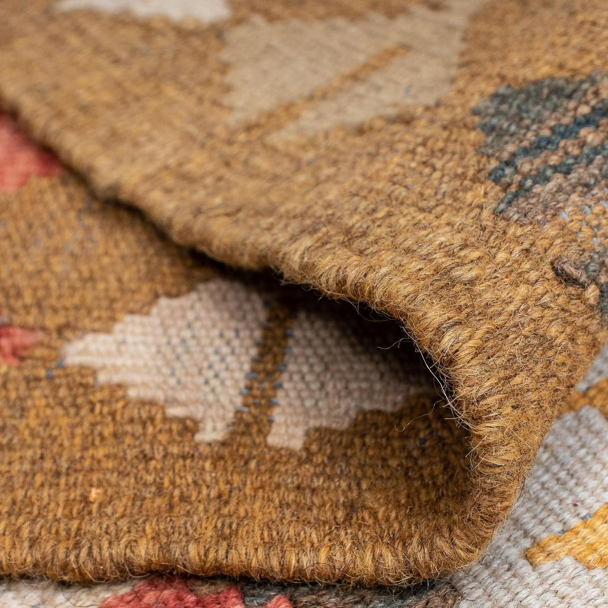 Runner Kelim Carpet - Splash - 298 x 80 cm - flerfärgad