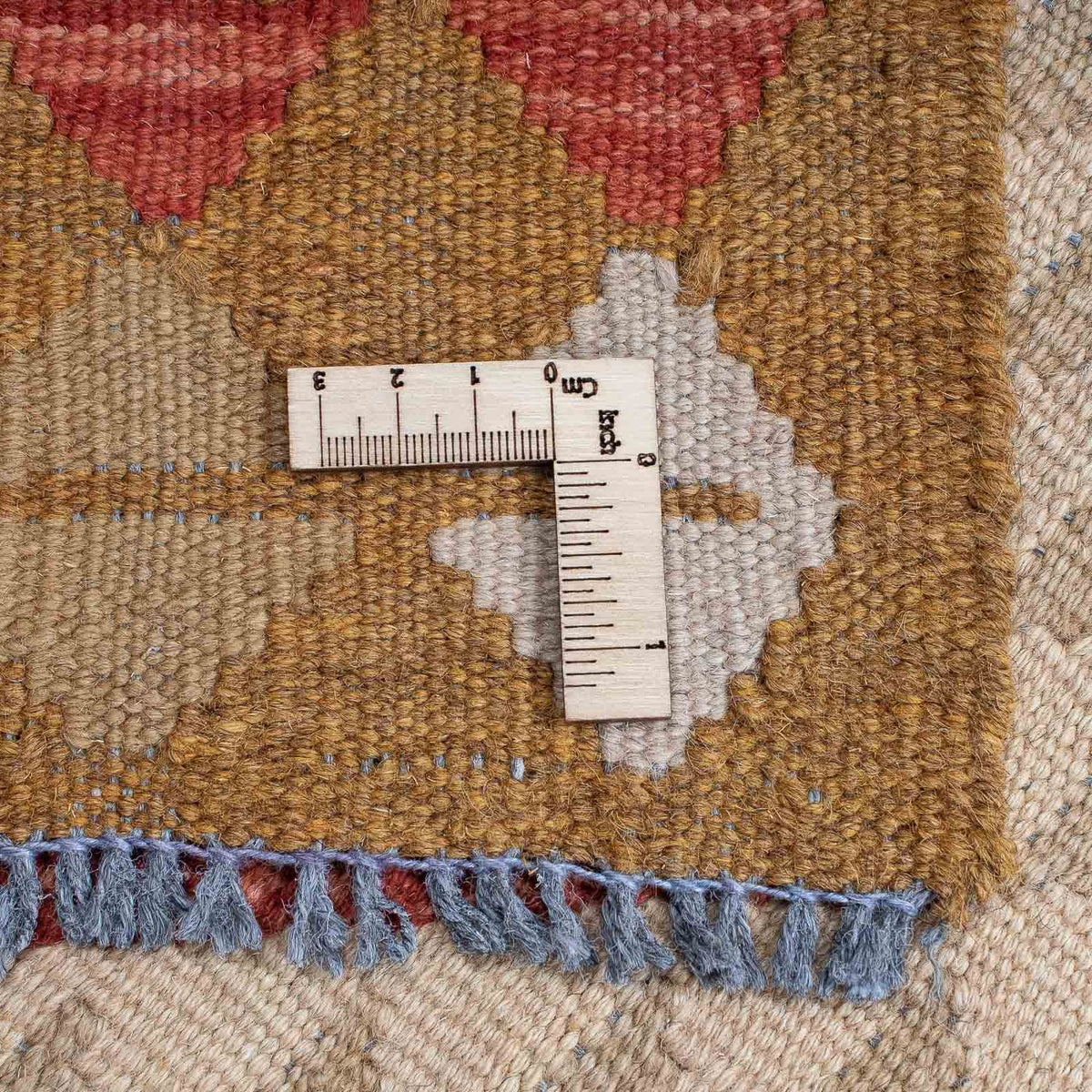 Runner Kelim Carpet - Splash - 298 x 80 cm - flerfärgad