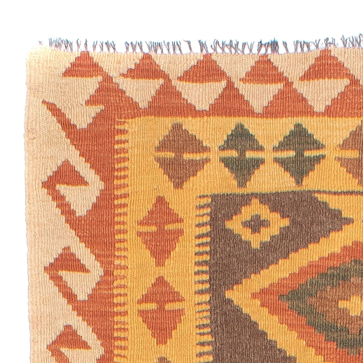 Runner Kelim Carpet - Splash - 297 x 79 cm - flerfärgad