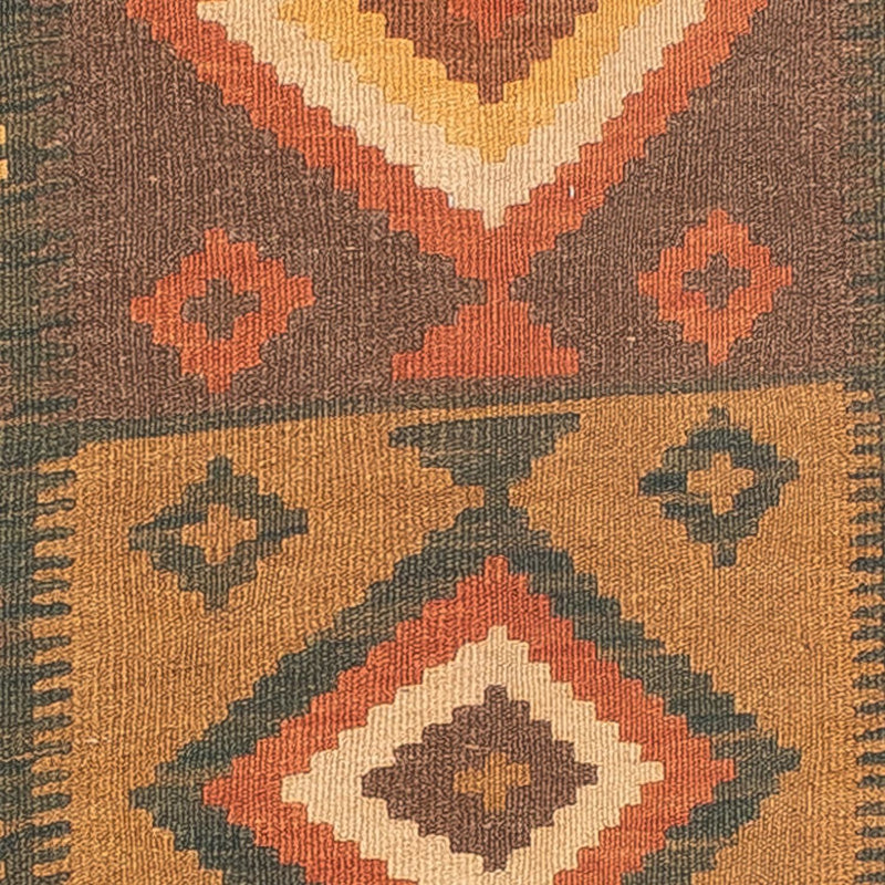 Runner Kelim Carpet - Splash - 297 x 82 cm - flerfärgad