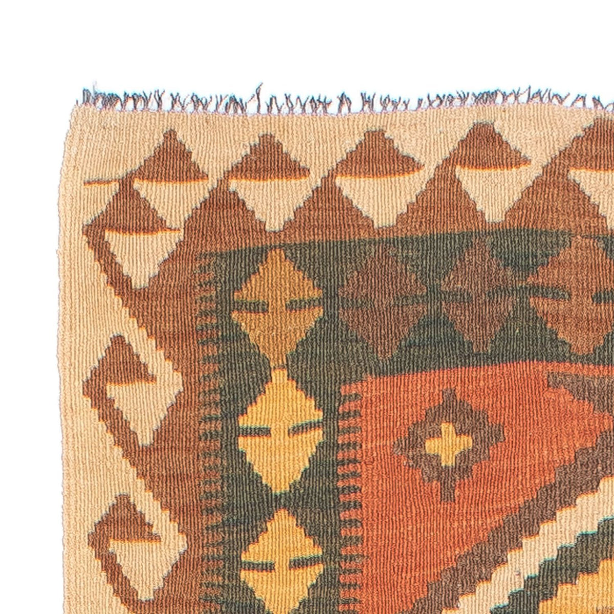 Runner Kelim Carpet - Splash - 297 x 82 cm - flerfärgad