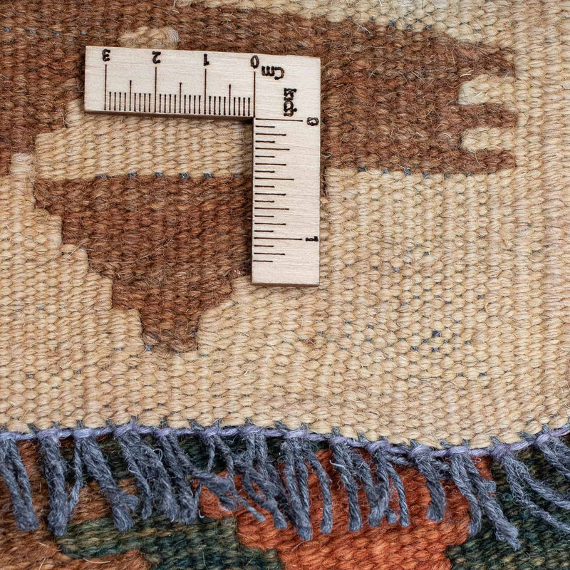 Runner Kelim Carpet - Splash - 297 x 82 cm - flerfärgad