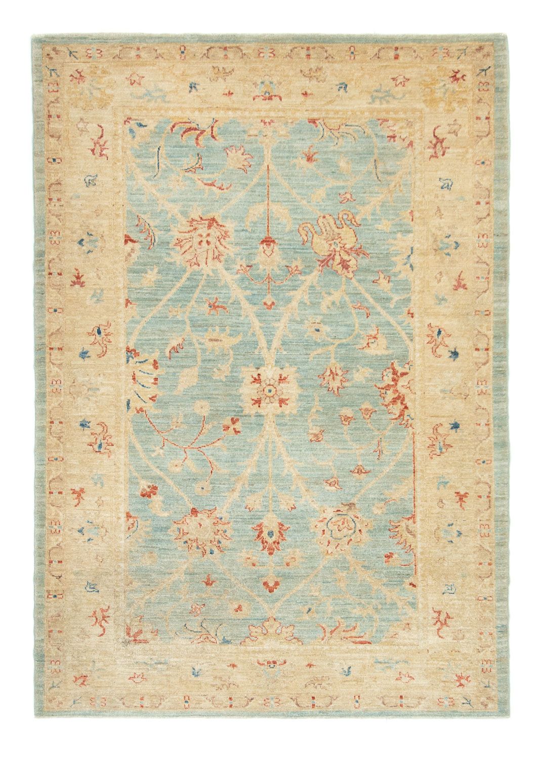 Ziegler Carpet - 186 x 125 cm - ljusblå