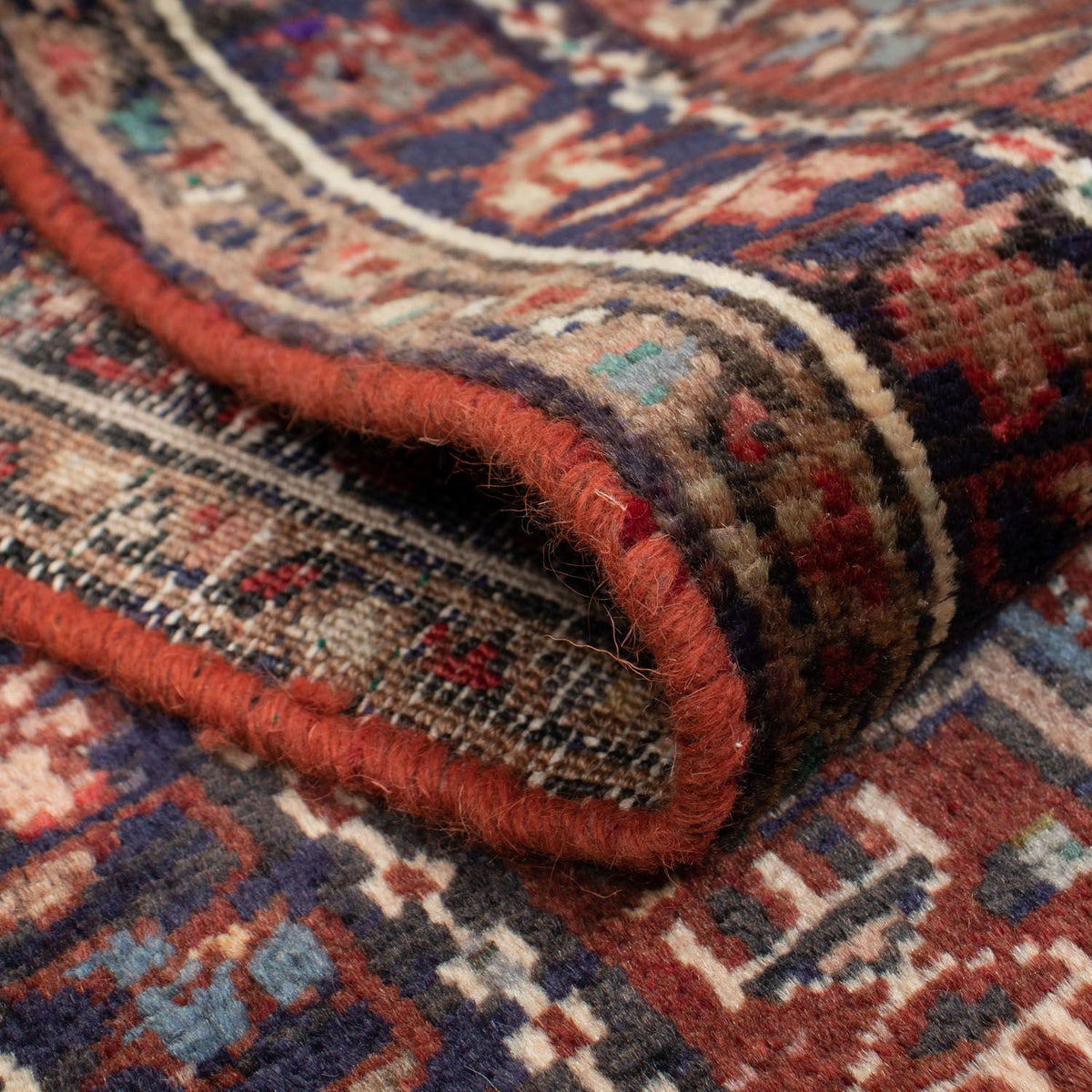 Runner Persisk matta - Nomadic - 196 x 65 cm - ljusröd