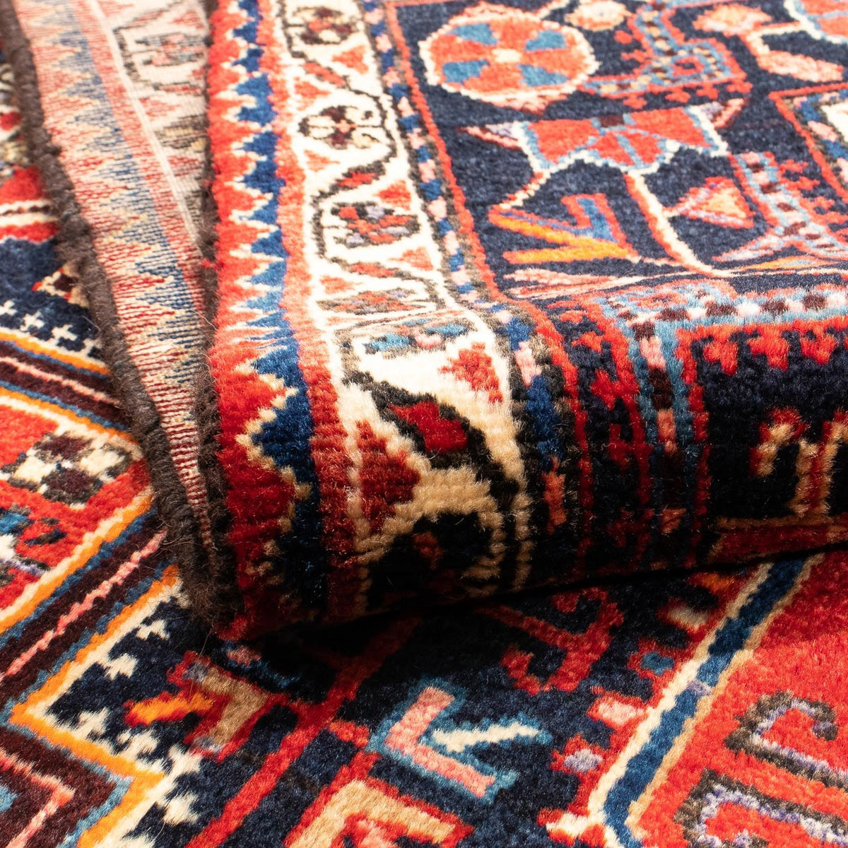 Persisk matta - Nomadic - 237 x 140 cm - mörkröd