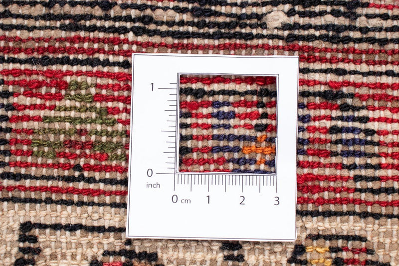 Persisk matta - Nomadic - 235 x 145 cm - mörkröd