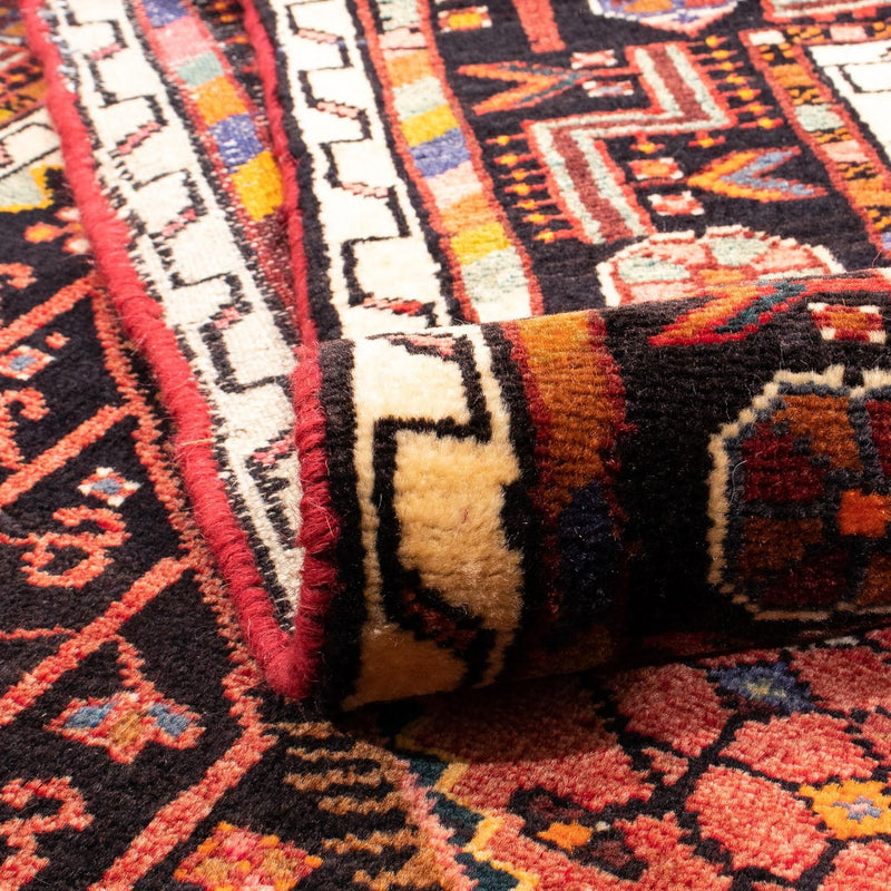 Persisk matta - Nomadic - 248 x 140 cm - mörkröd