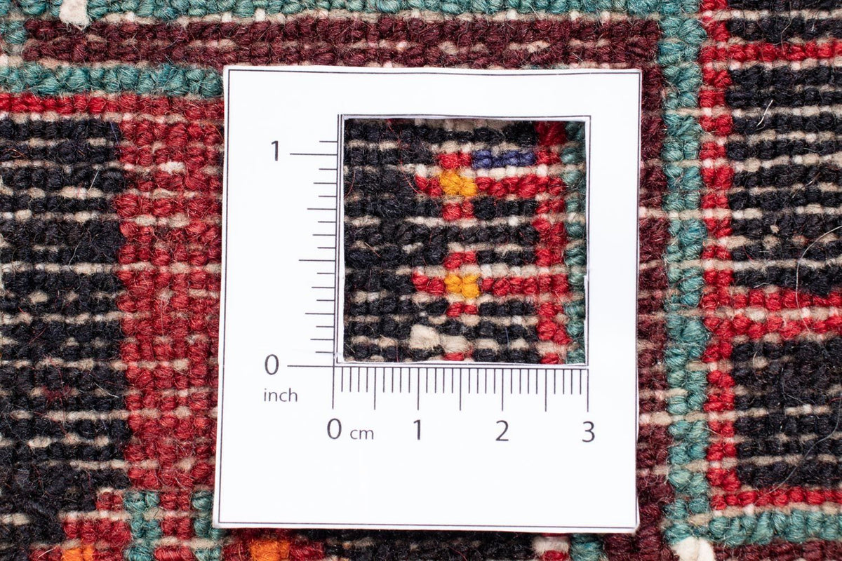 Persisk matta - Nomadic - 248 x 140 cm - mörkröd