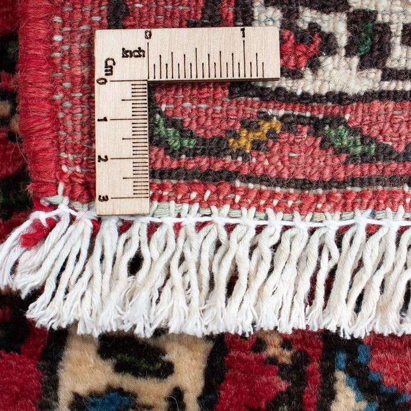 Persisk matta - Nomadic - 98 x 73 cm - mörkröd