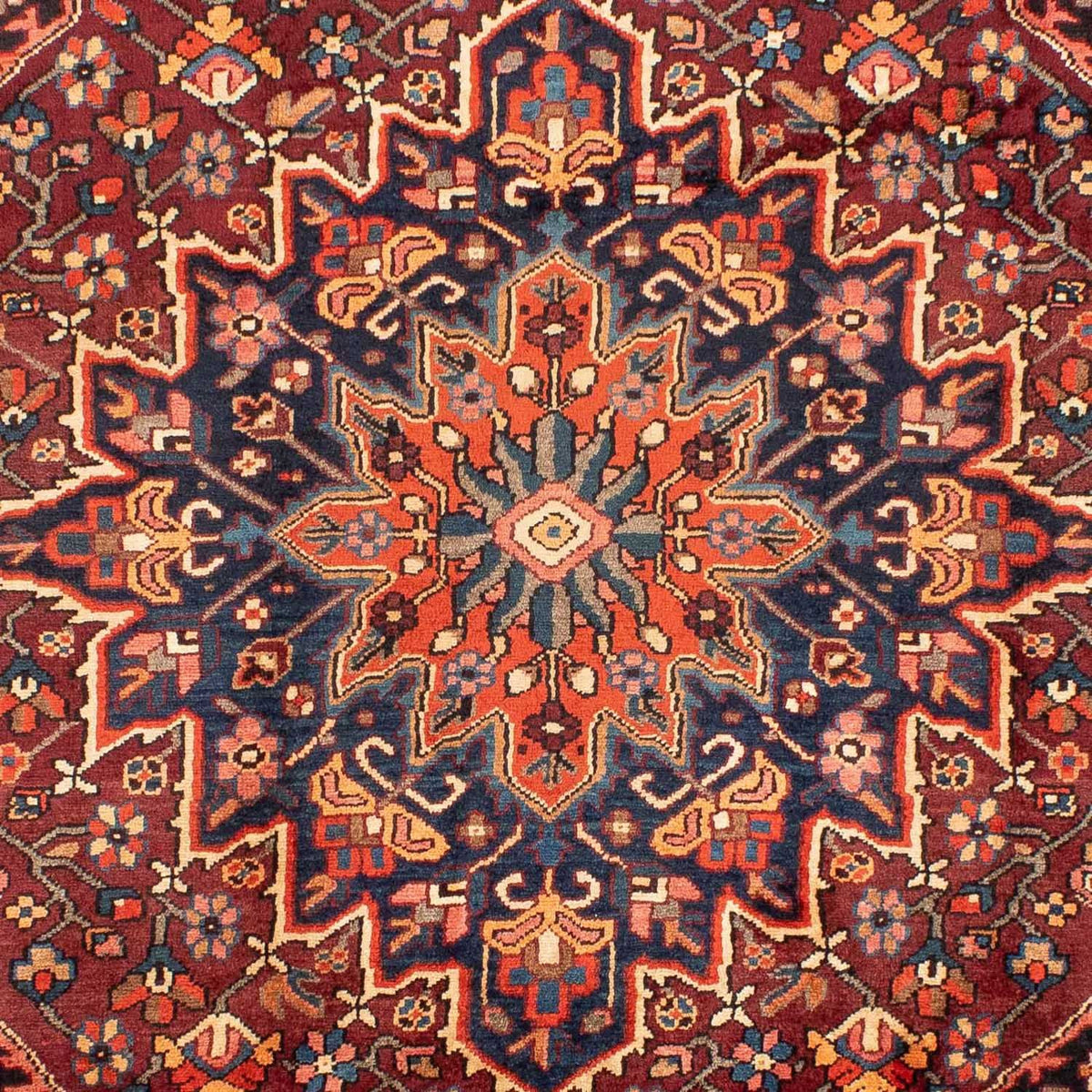 Persisk matta - Nomadic - 279 x 230 cm - ljusröd