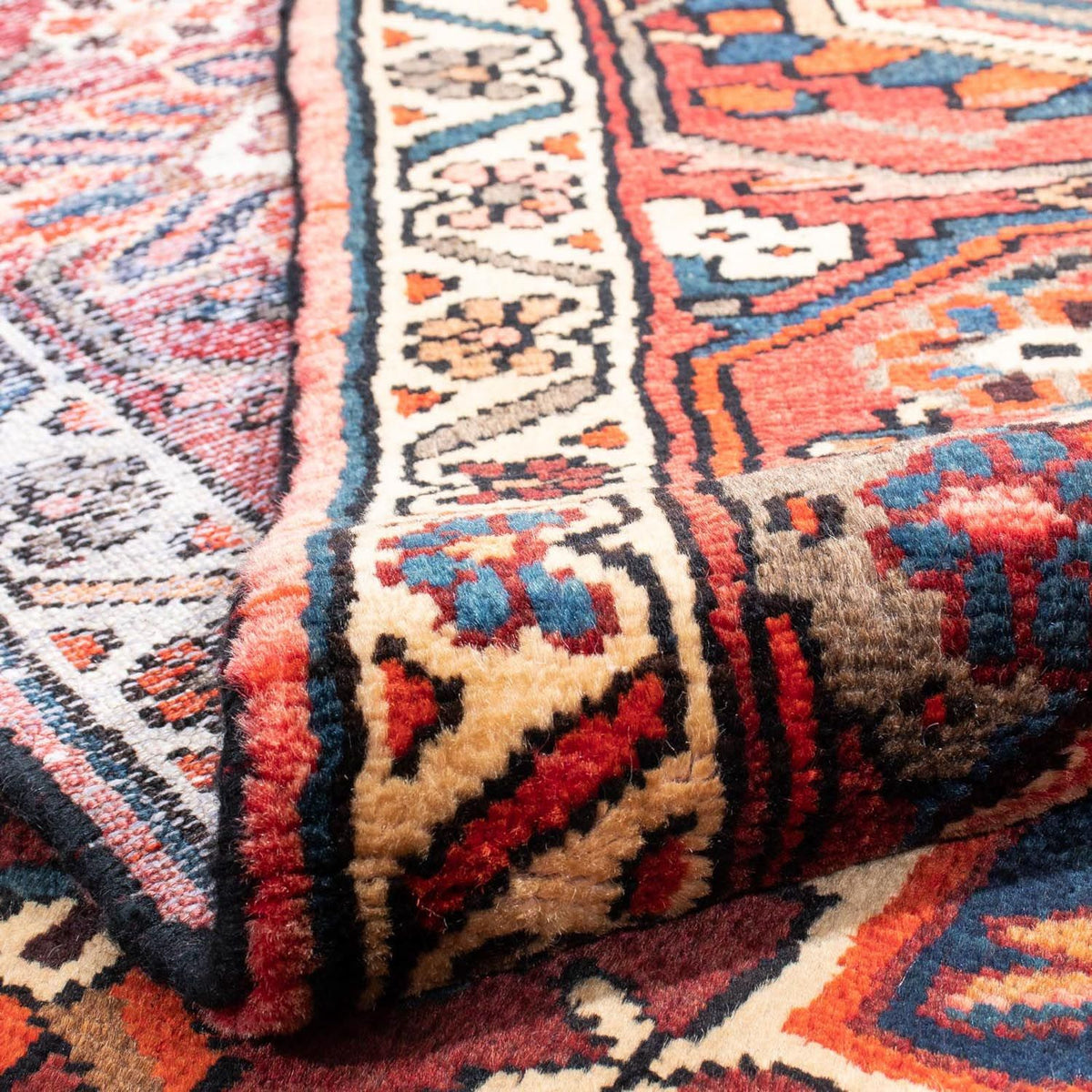 Persisk matta - Nomadic - 279 x 230 cm - ljusröd