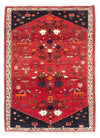 Qashqai Mattan 110x152cm - Persisk matta - Rektangulär / Mörkröd / 110 x 152 cm Rektangulär