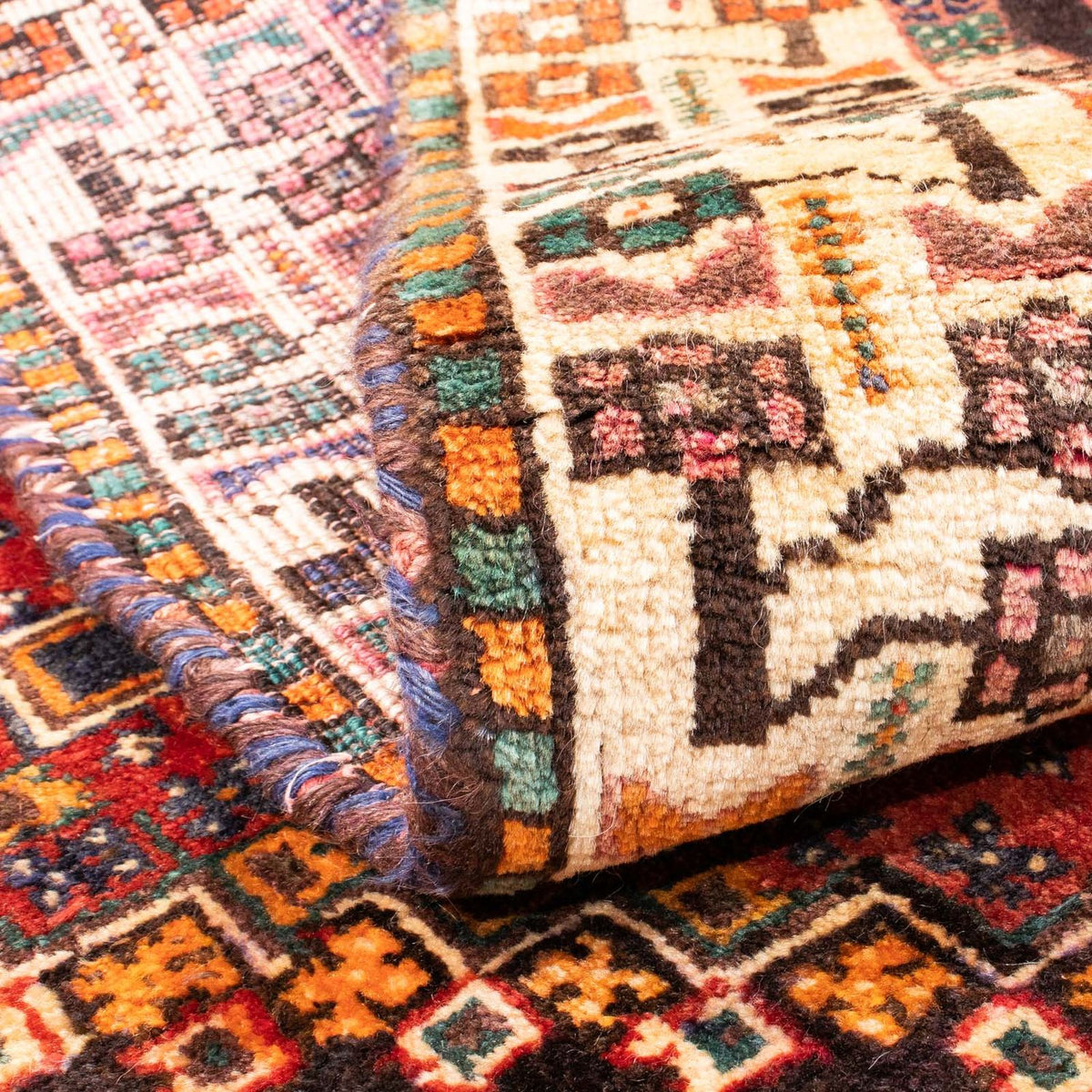 Persisk matta - Nomadic - 166 x 110 cm - röd