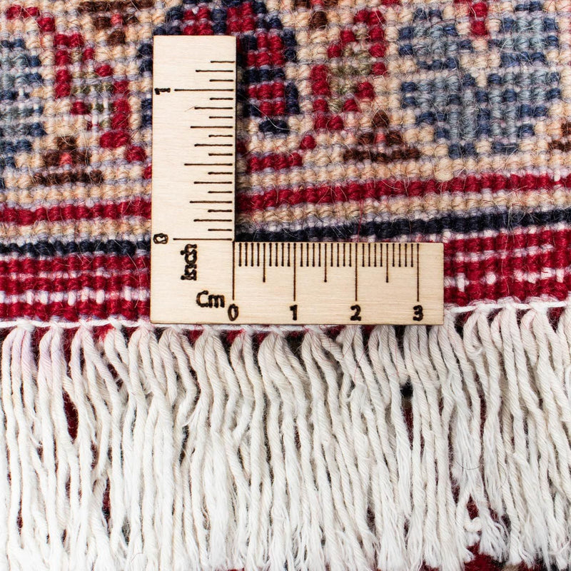 Runner Persiska mattor - Keshan - 340 x 98 cm - mörkröd