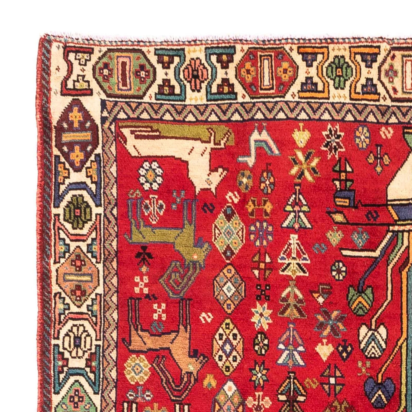 Shiraz Mattan 220x143cm - Persisk matta