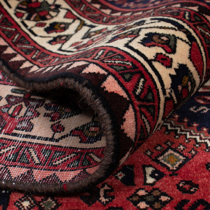 Persisk matta - Nomadic - 300 x 200 cm - mörkröd