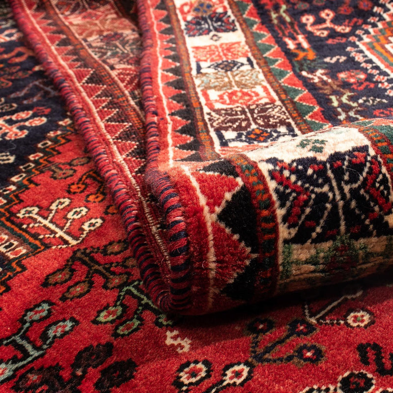 Persisk matta - Nomadic - 303 x 212 cm - mörkröd