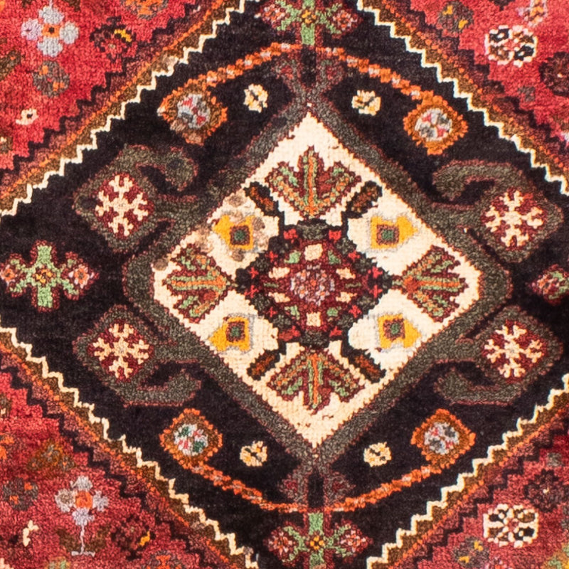 Persisk matta - Nomadic - 210 x 140 cm - mörkröd