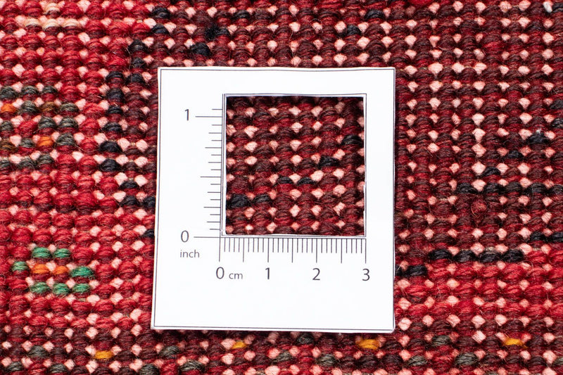 Persisk matta - Nomadic - 210 x 140 cm - mörkröd