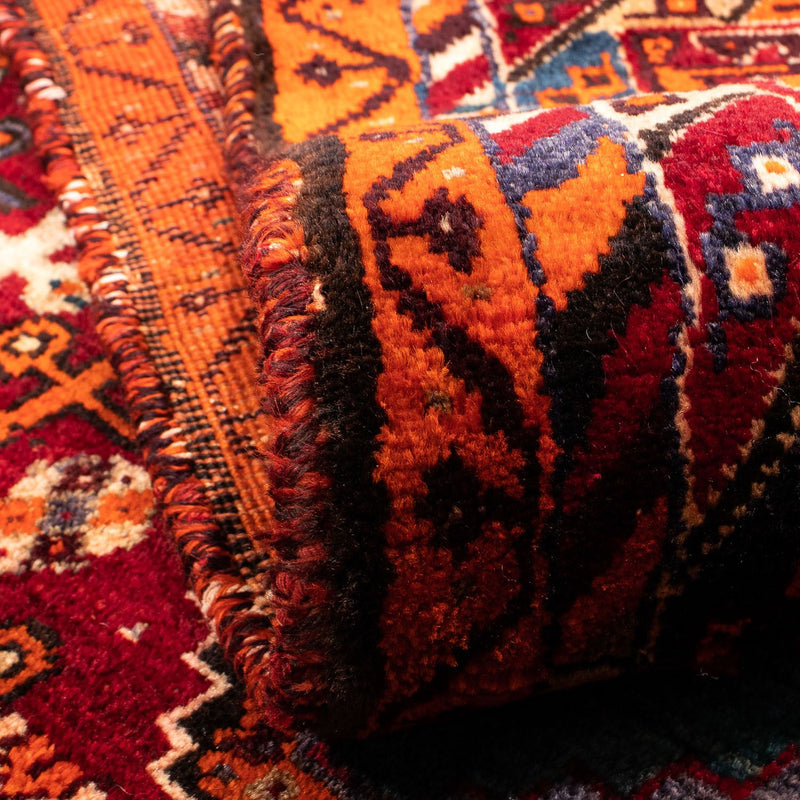 Persisk matta - Nomadic - 235 x 140 cm - mörkröd