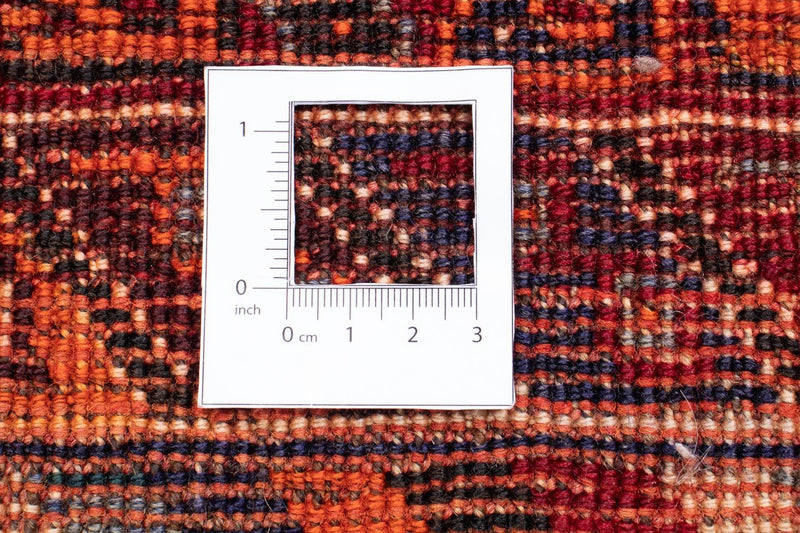 Persisk matta - Nomadic - 235 x 140 cm - mörkröd