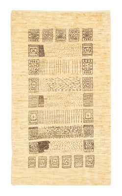 Gabbeh-matta - persisk - 150 x 87 cm - beige