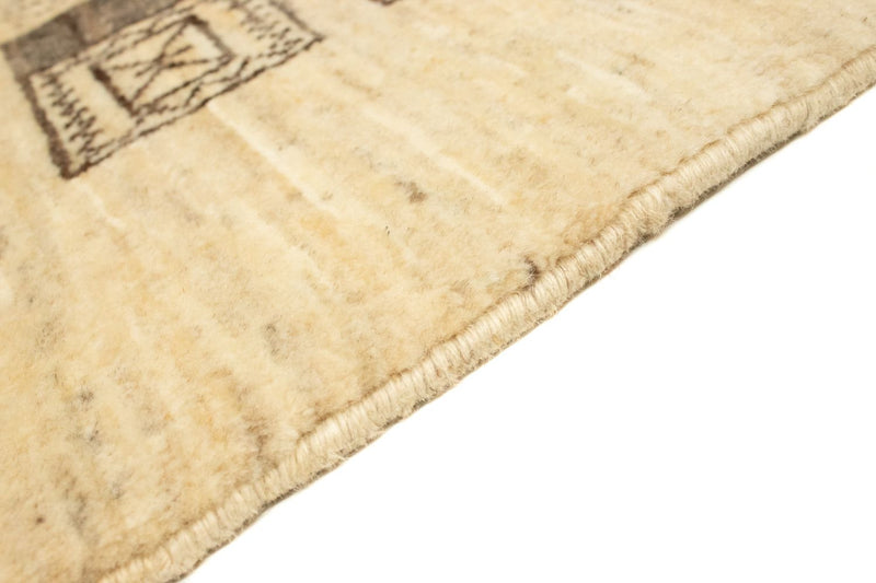 Gabbeh-matta - persisk - 150 x 87 cm - beige