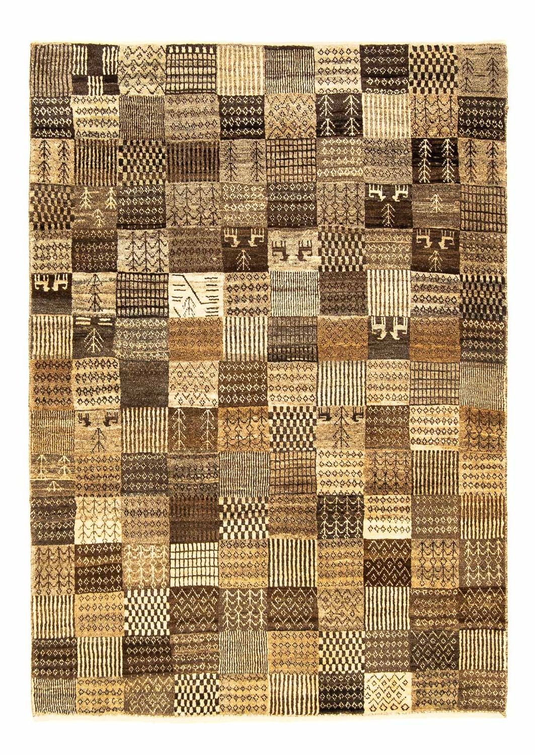 Gabbeh-matta - Loribaft Persian - 142 x 100 cm - flerfärgad