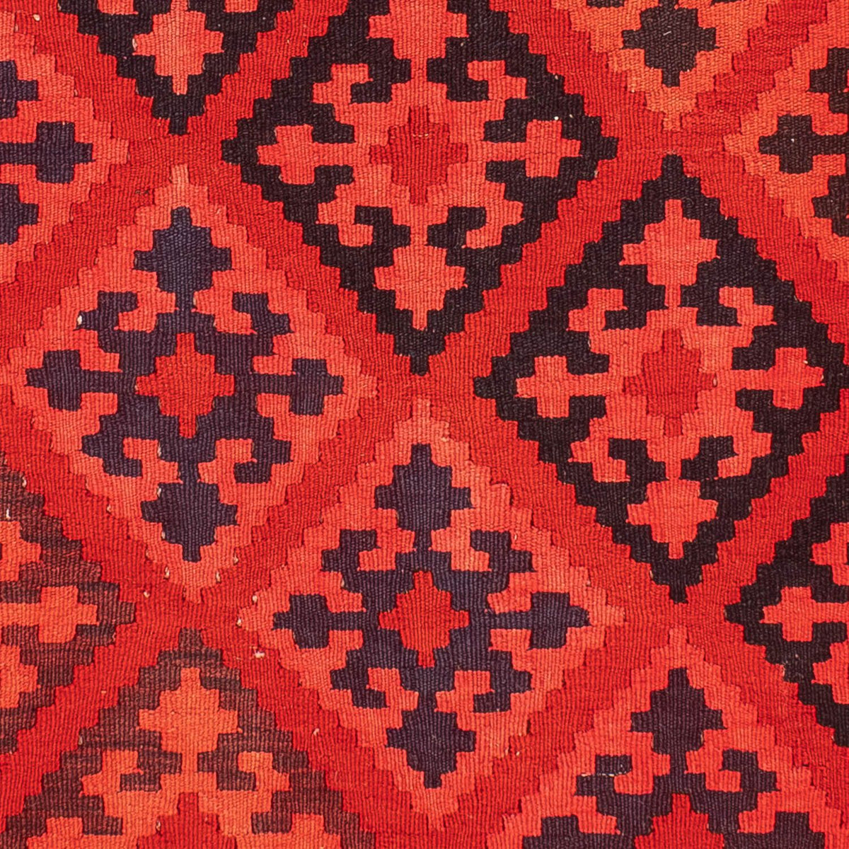 Kelim Carpet - orientalisk matta - 210 x 151 cm - röd