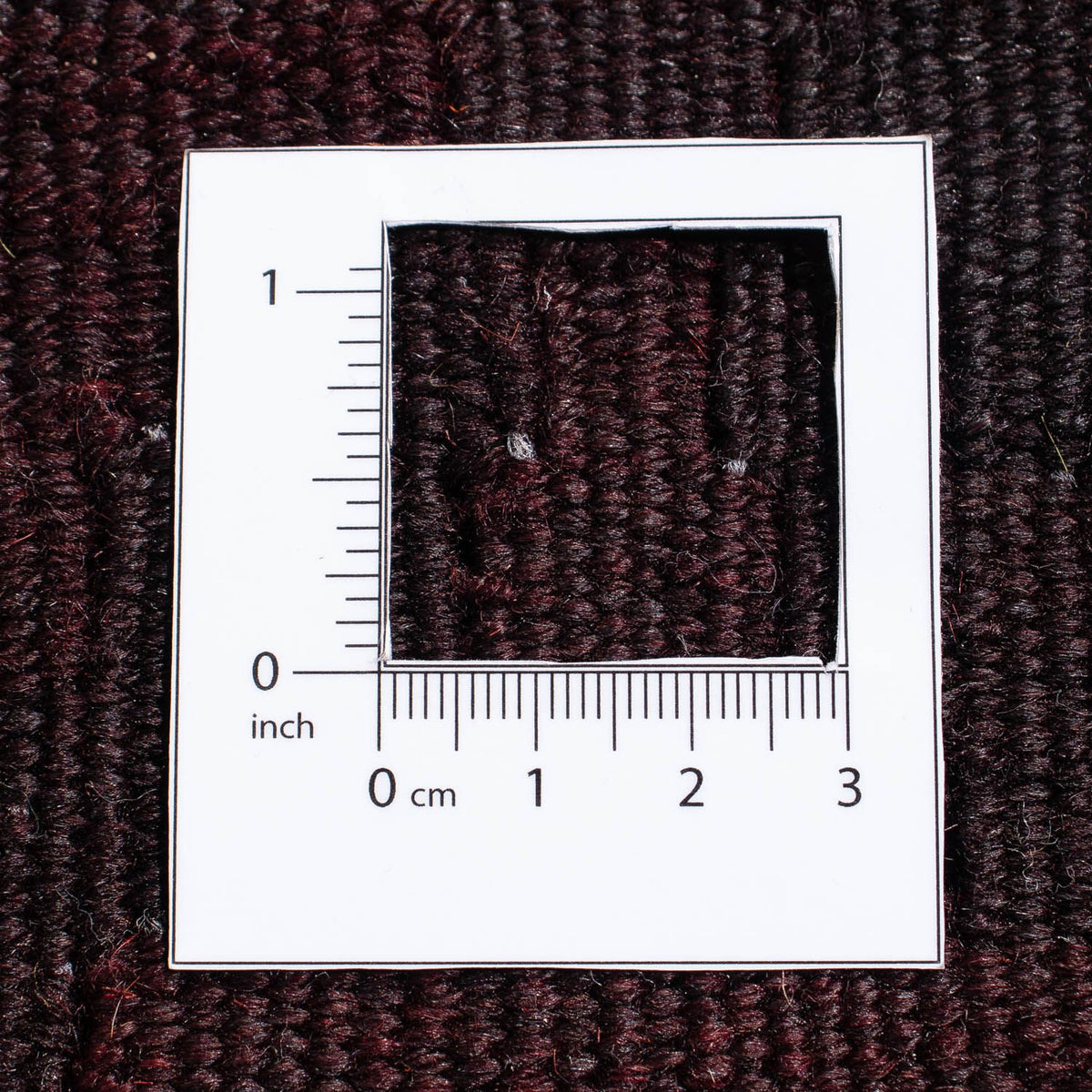 Kelim Carpet - orientalisk matta - 193 x 145 cm - mörkröd