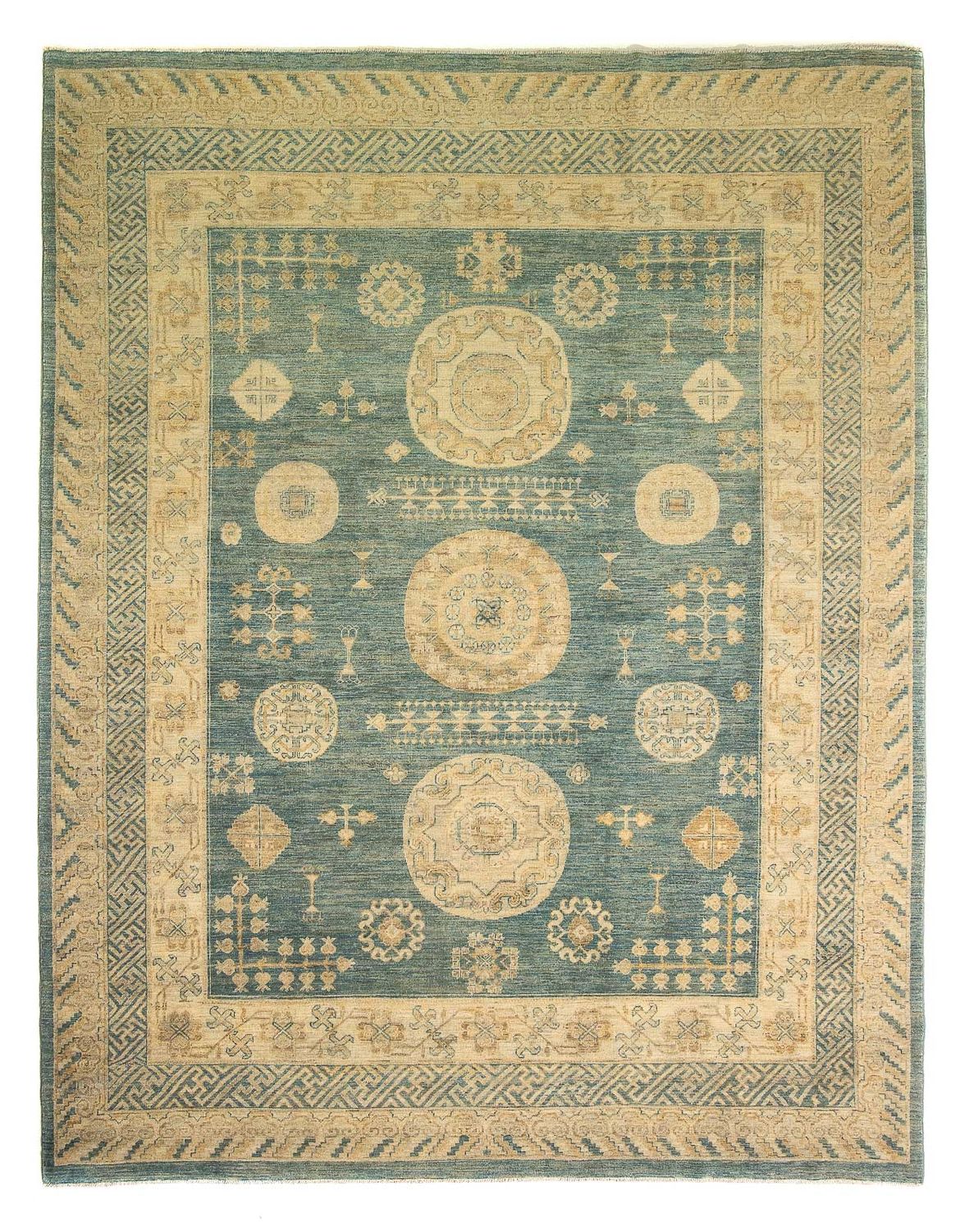 Ziegler Carpet - 297 x 241 cm - turkos