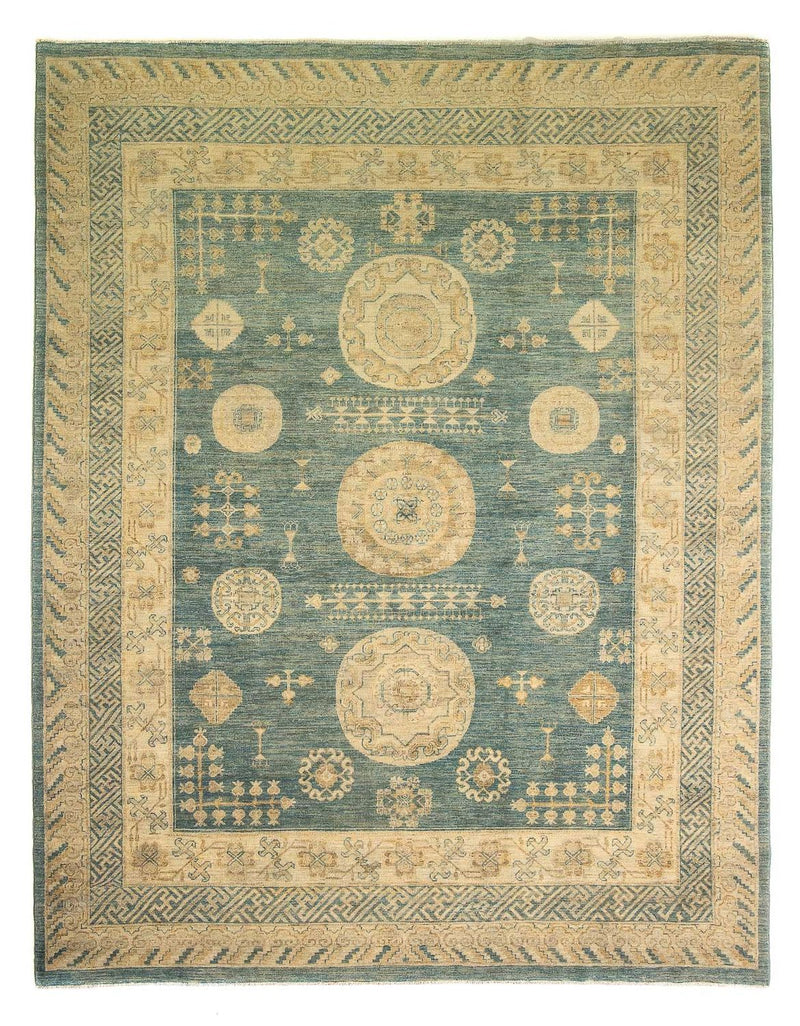 Ziegler Carpet - 297 x 241 cm - turkos