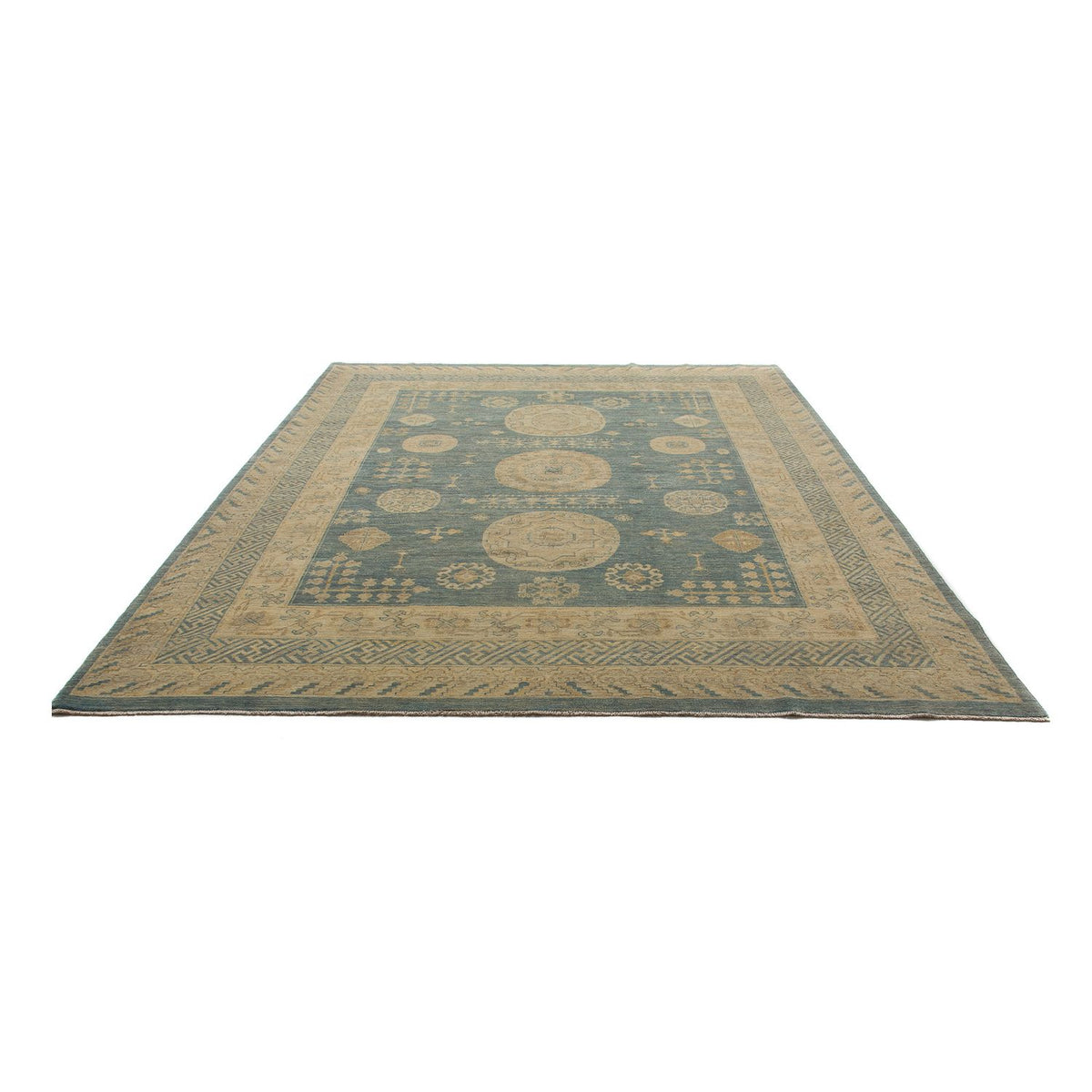 Ziegler Carpet - 297 x 241 cm - turkos