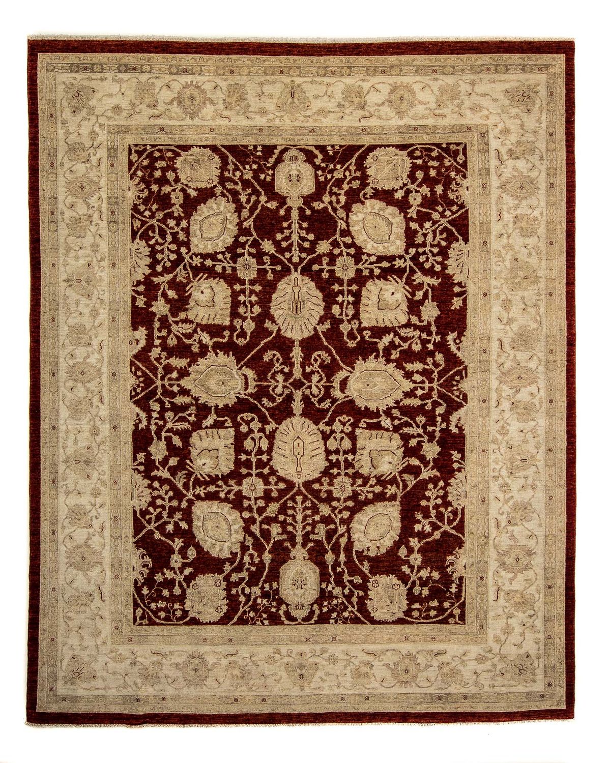 Ziegler Carpet - 296 x 242 cm - mörkröd