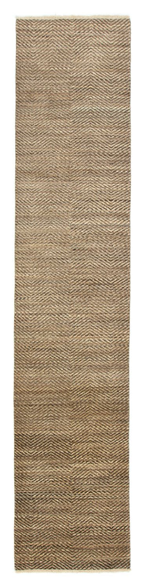 Runner Gabbeh-matta - Indus - 370 x 77 cm - beige