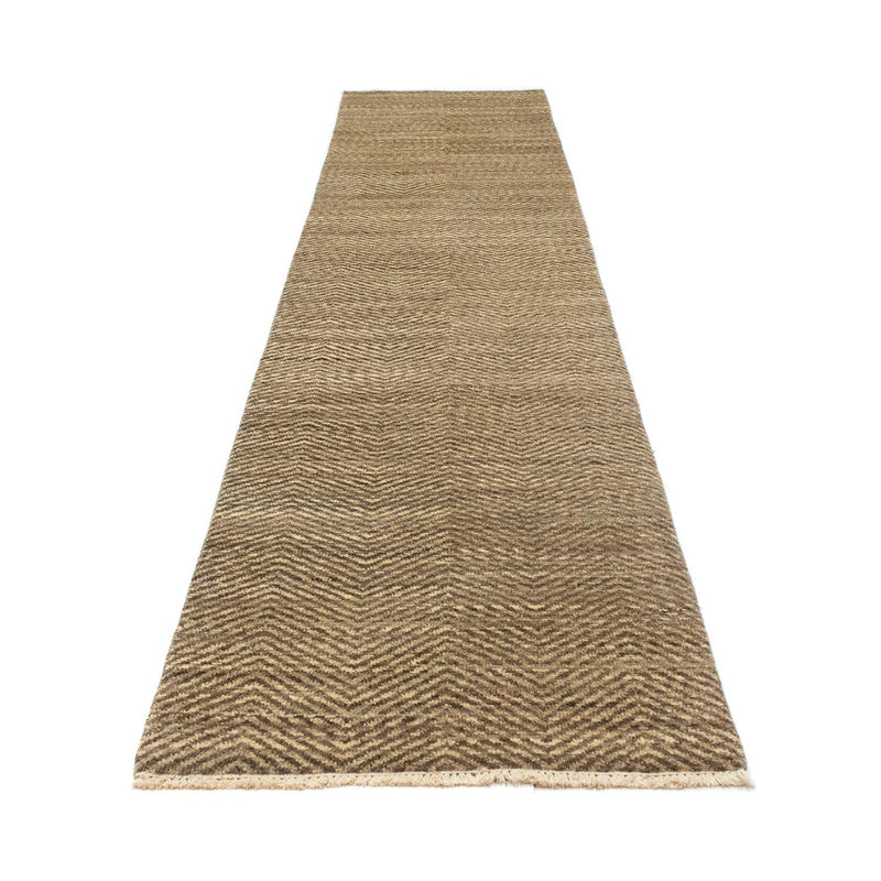 Runner Gabbeh-matta - Indus - 370 x 77 cm - beige