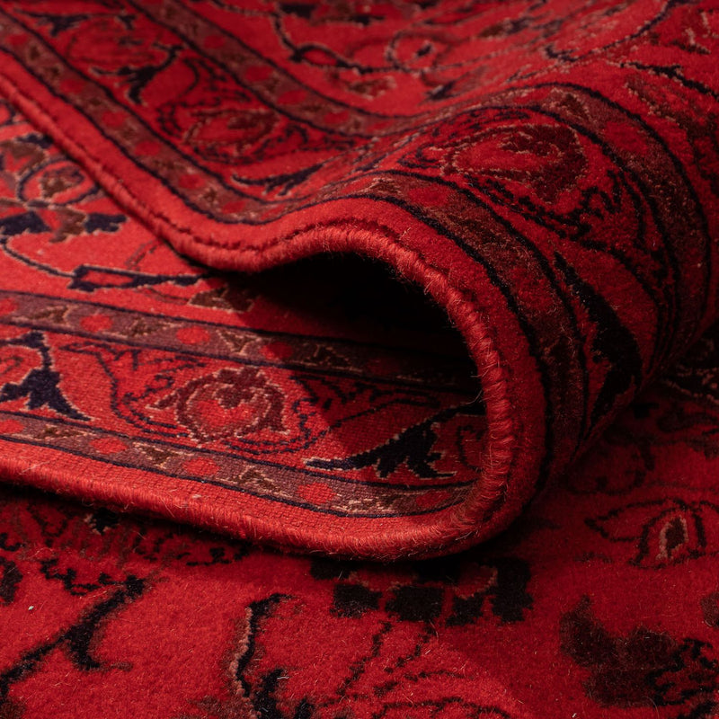 Persisk matta - Nain - 286 x 196 cm - mörkröd