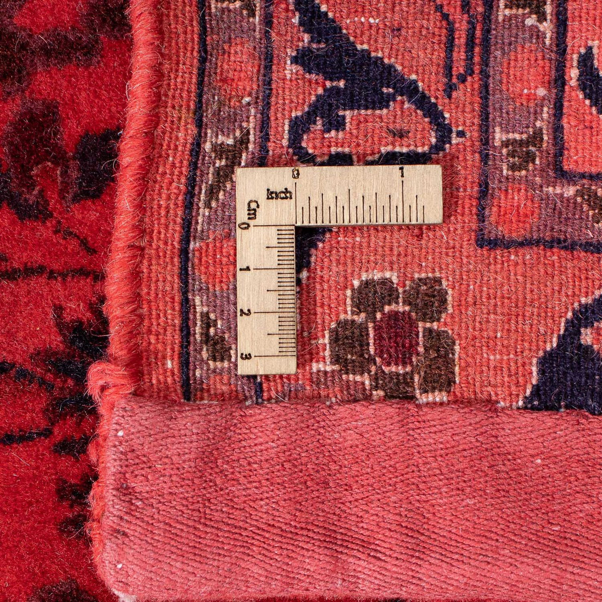 Persisk matta - Nain - 286 x 196 cm - mörkröd