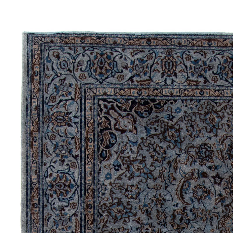 Persisk matta - Nain - 296 x 200 cm - havsblått