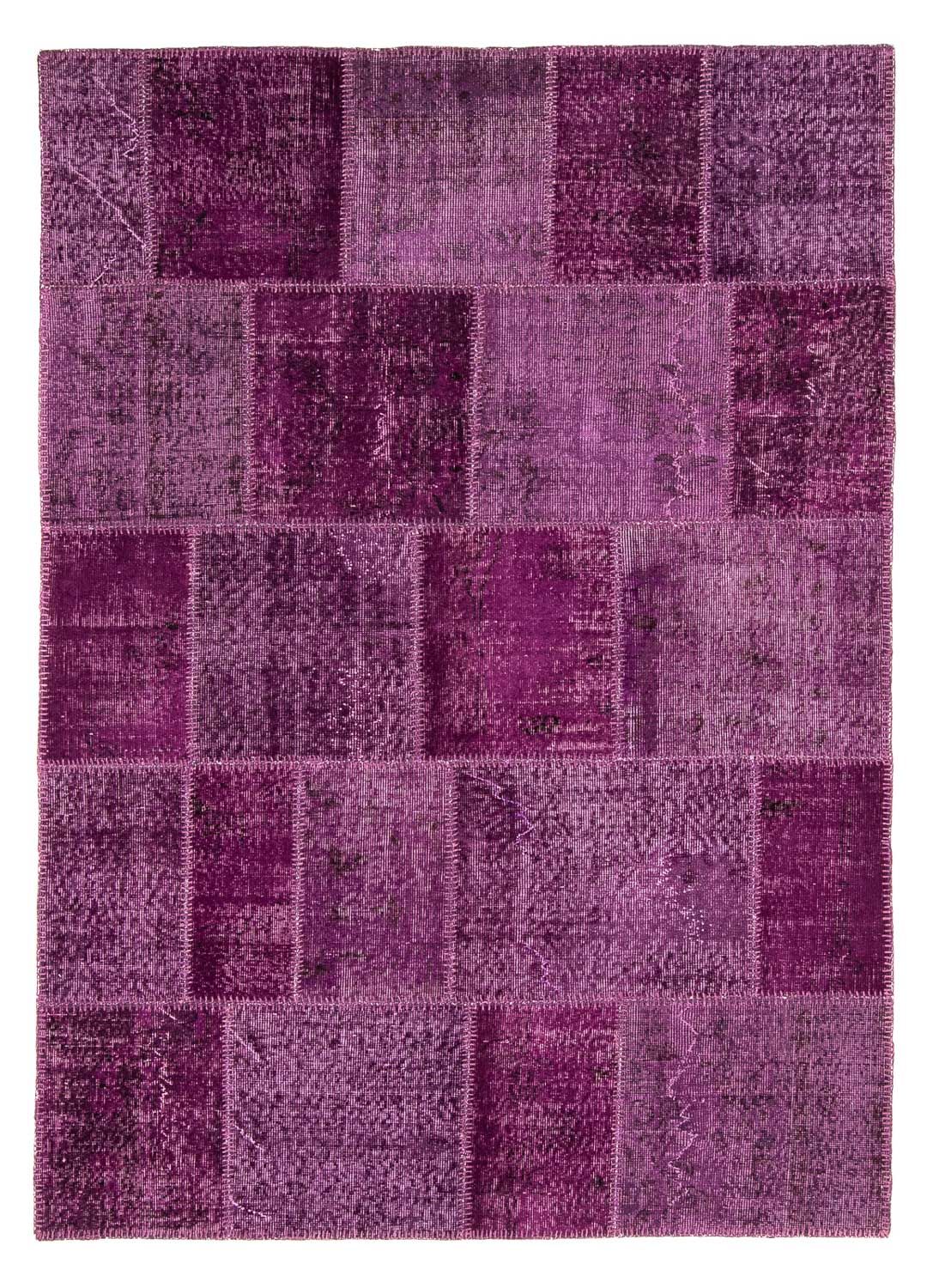 Patchwork-matta - 240 x 170 cm - lila