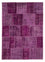 Patchwork-matta - 240 x 170 cm - lila