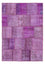 Patchwork-matta - 240 x 170 cm - lila