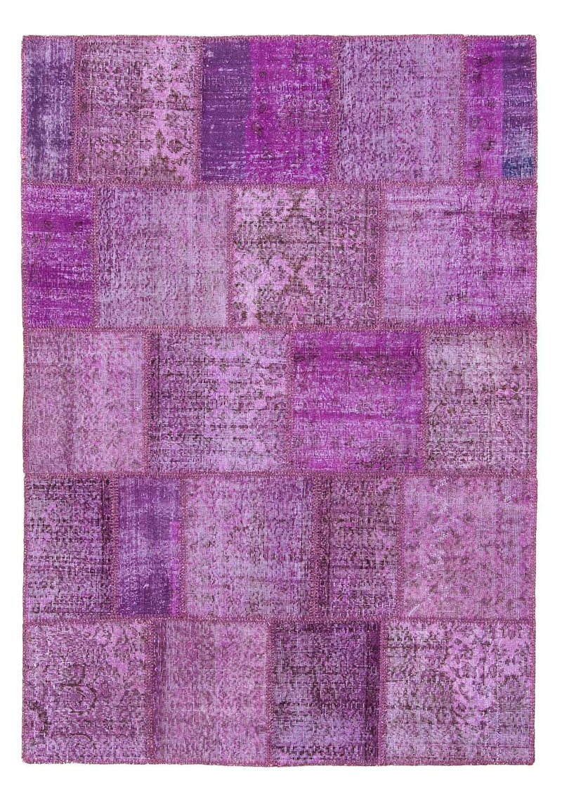 Patchwork-matta - 240 x 170 cm - lila